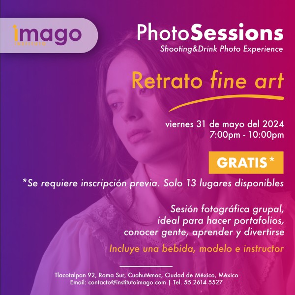 Photo Sessions: Shooting de retrato fine art