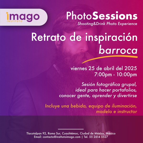 Photo Sessions: retrato de inspiración barroca